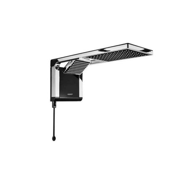 Ducha Acqua Duo Eletrônica Preta e Cromada 220V 7800W Lorenzetti