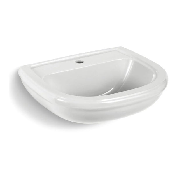 Lavatório Louça para Coluna Sabatini IL5-00 53x44cm Branco
