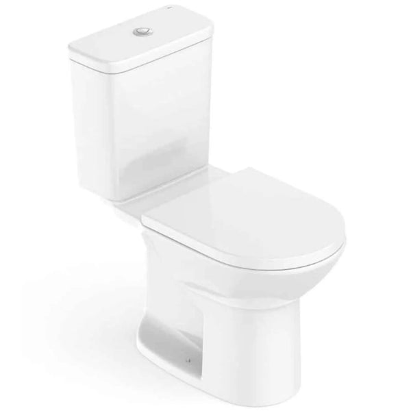 Kit Vaso Sanitário com Caixa Acoplada Debba Round 3/6L Branco Roca