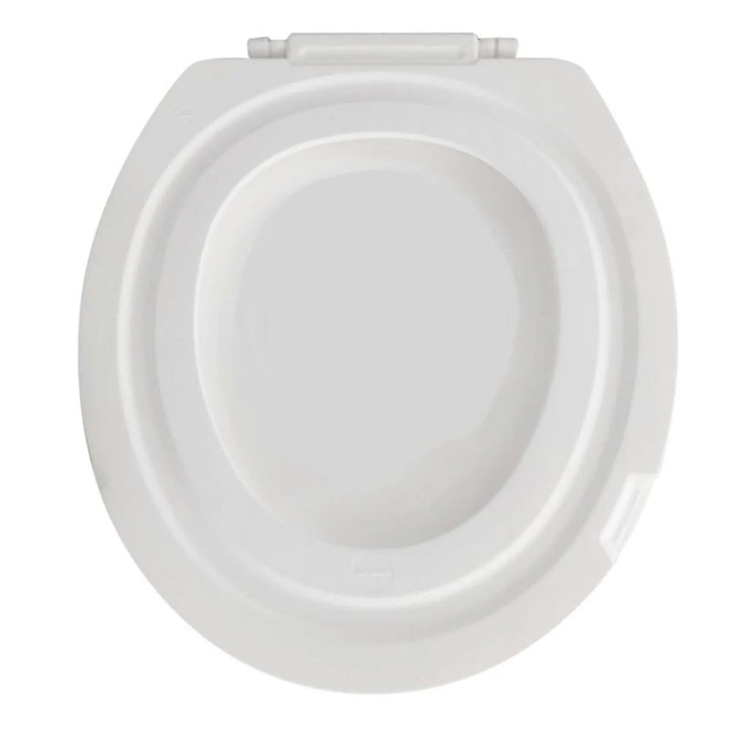 Assento Sanitário Convencional Almofadado Soft PP Oval Branco