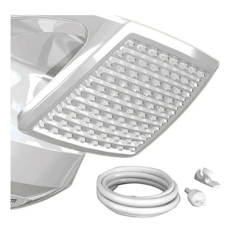Ducha Futura Multitemperatura Branca 220V 6800W Lorenzetti