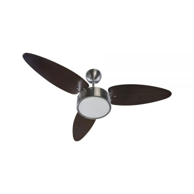 Ventilador de Teto Fharo Prata LED Controle Remoto Bivolt