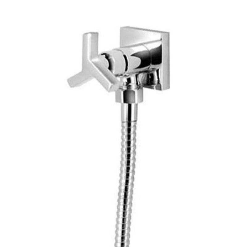 Ducha Higiênica Metálica com Registro Cromado C62 Esteves
