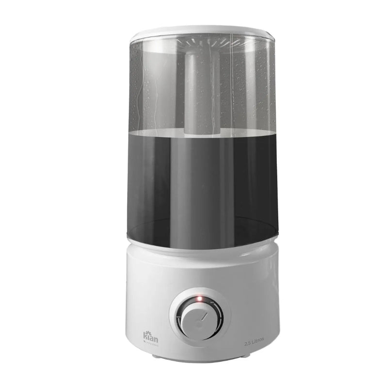 Umidificador de Ar Portátil Residencial Ultrassônico 2,5 Litros 20W
