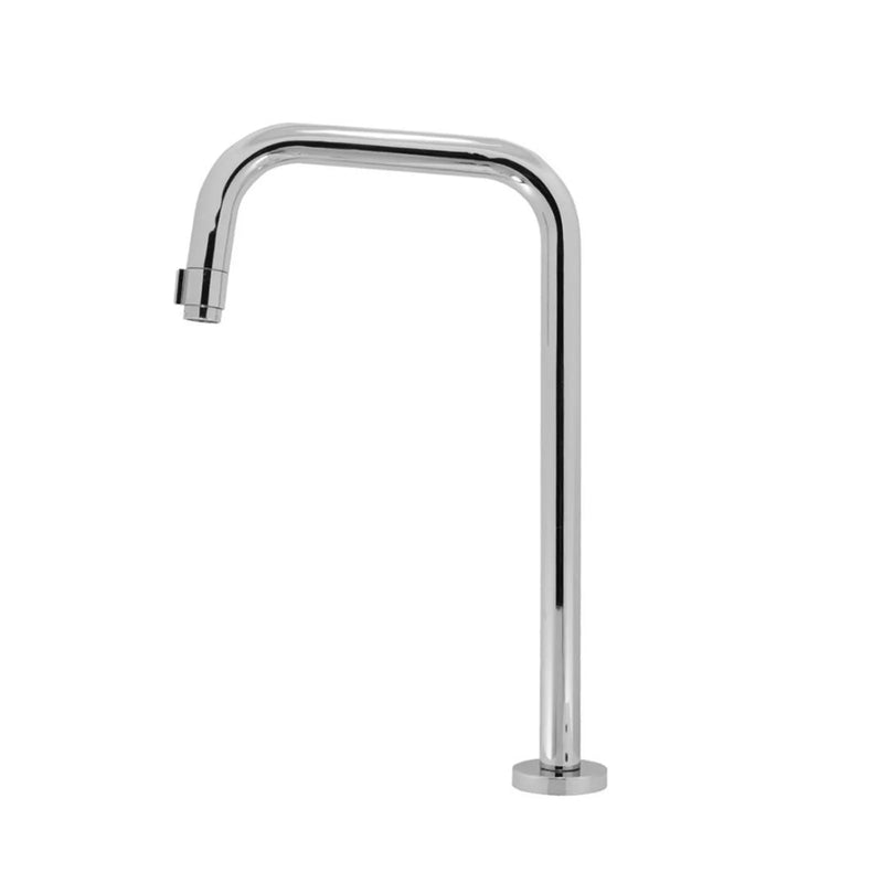 Torneira para Banheiro Mesa 1/4V Bica Alta Cromado Slim Reta 3493