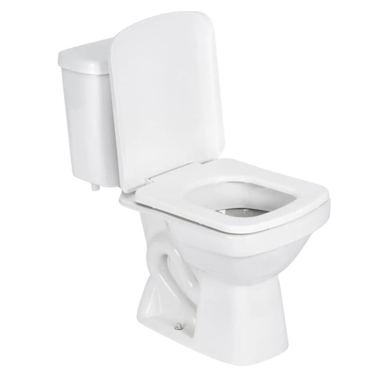 Kit Vaso Sanitário com Caixa Acoplada Vita Quadrada 3/6L Branco Fiori
