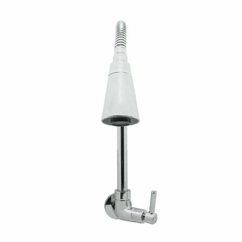 Torneira para Cozinha Parede 1/4V Bica Alta Cromado Conic 3068 C29