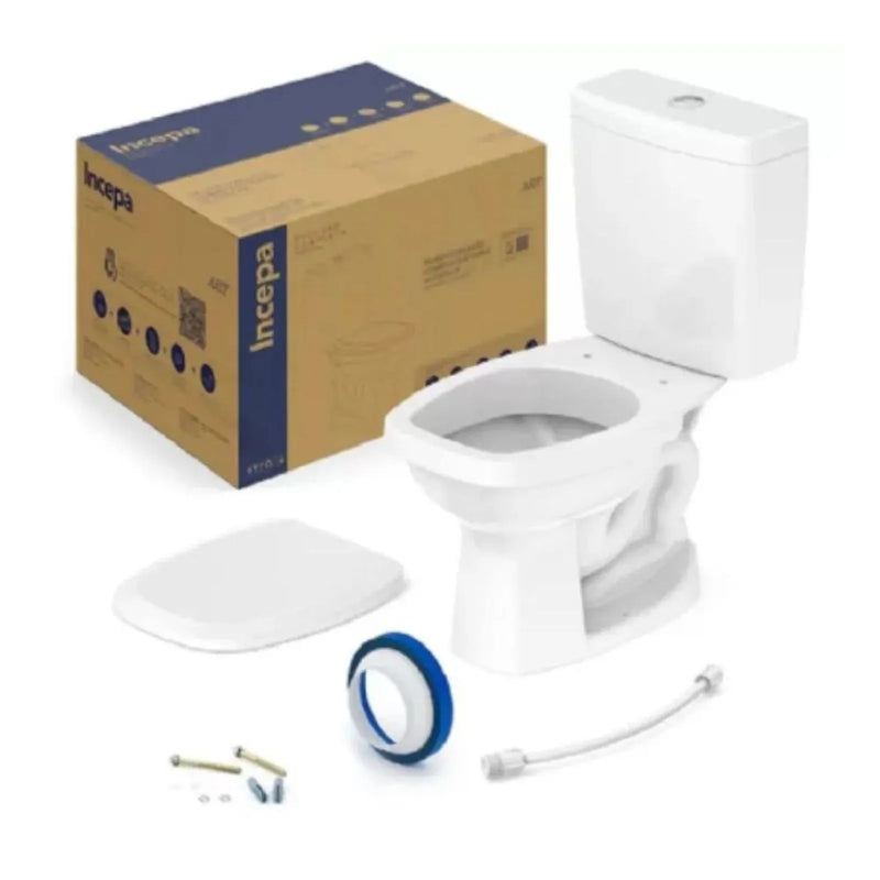 Kit Vaso Sanitário com Caixa Acoplada Art 3/6L Branco Incepa