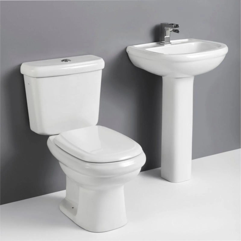 Lavatório Louça para Coluna Sabatini IL5-00 53x44cm Branco