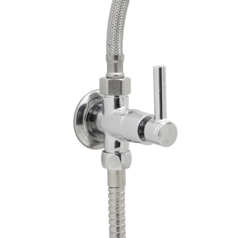 Ducha Higiênica Metálica Registro Cromado 1/4V com Desviador Bognar