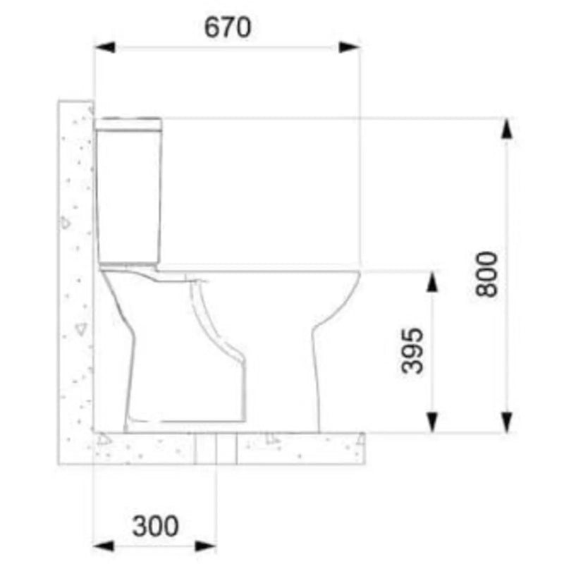 Kit Vaso Sanitário com Caixa Acoplada Debba Round 3/6L Branco Roca