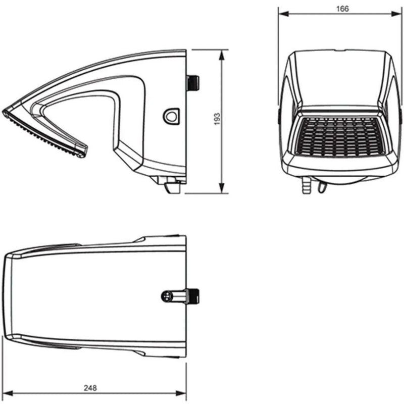 Ducha Futura Multitemperatura Branca 220V 6800W Lorenzetti